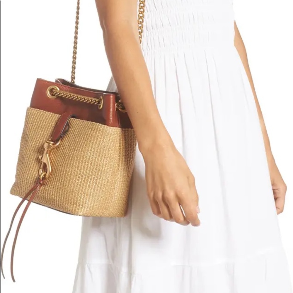Rebecca Minkoff
Edie Straw Bucket Crossbody